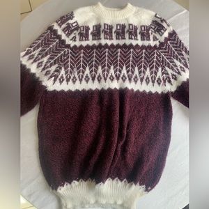 BABY ALPACA Sweater from Peru Size Medium